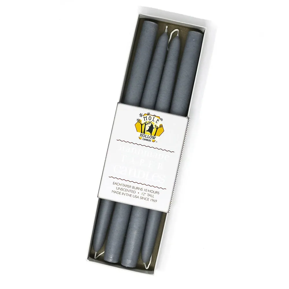 12" Taper Candles Set of 4
