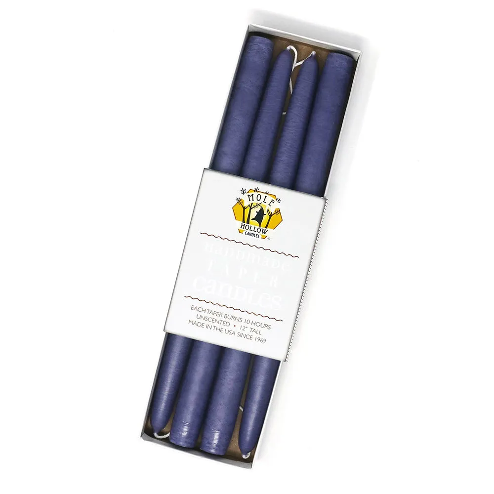 12" Taper Candles Set of 4