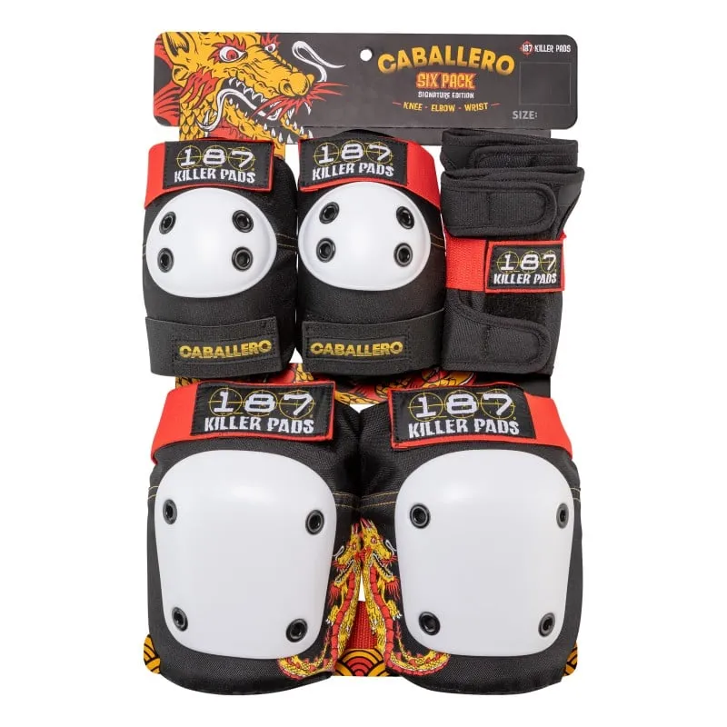 187 Killer Pads Six Pack Pad Set Caballero