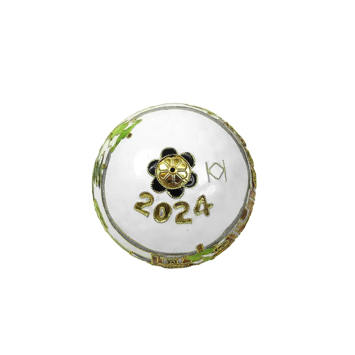 2024 Hubbard Hall Cloissoné Ornament from Kitty Keller