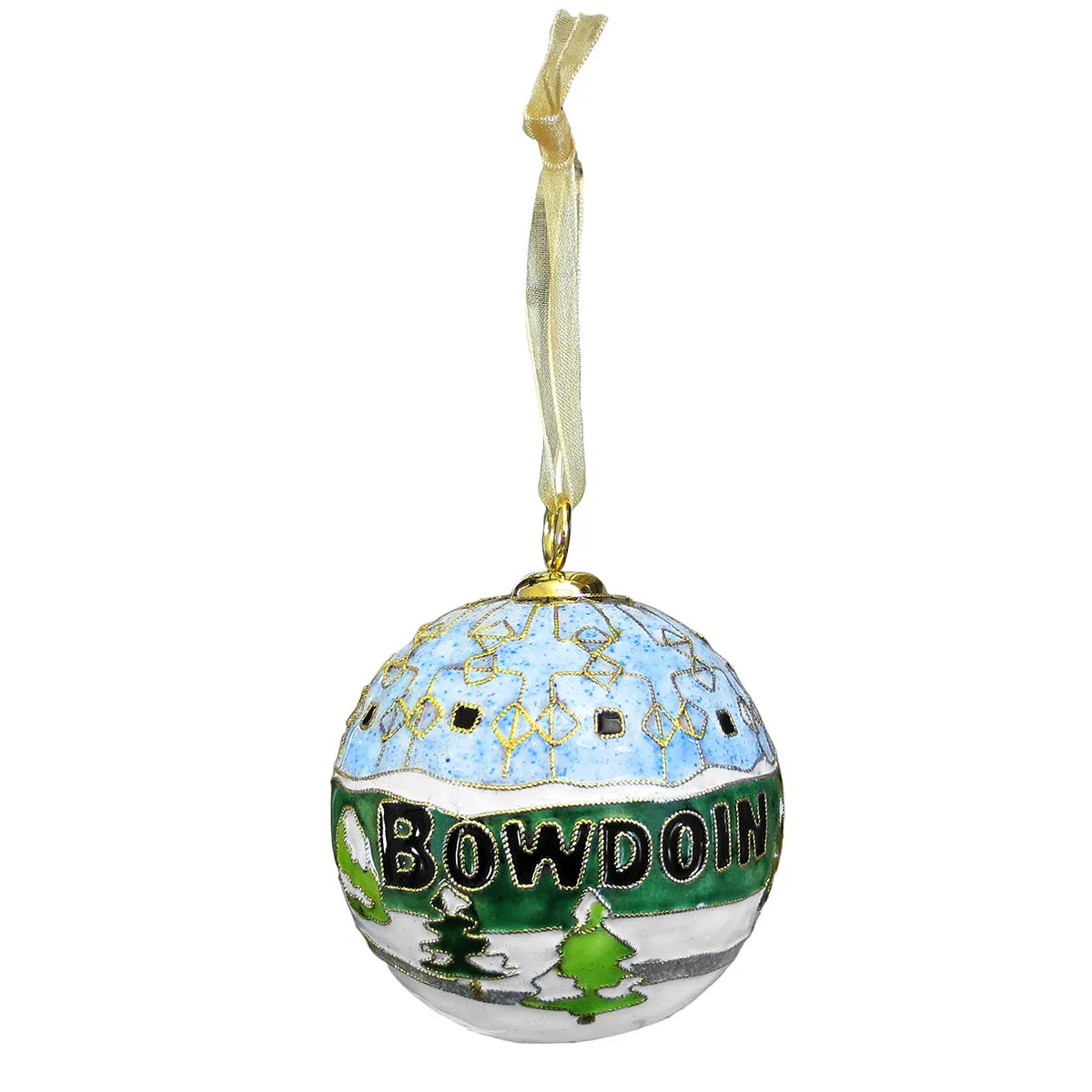 2024 Hubbard Hall Cloissoné Ornament from Kitty Keller