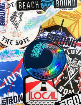 6 Sticker/Decal Pack!!