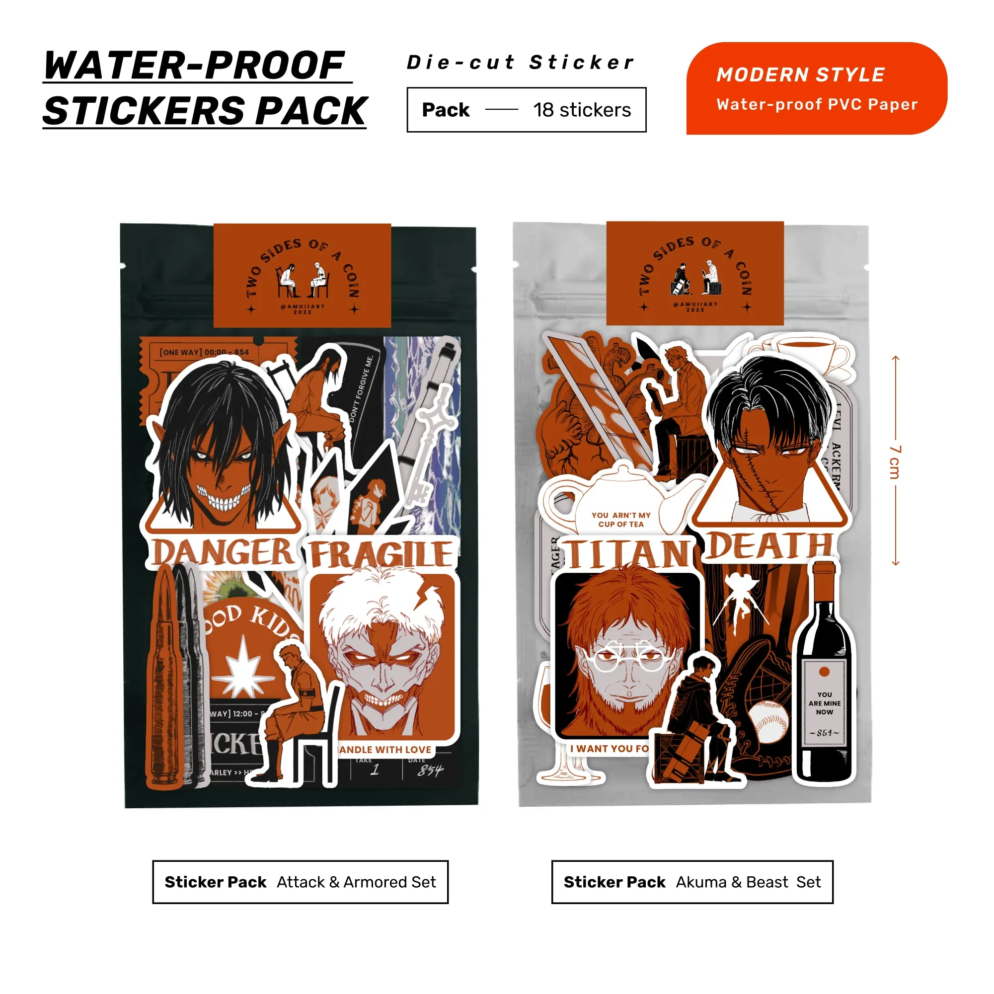 AoT Stickers