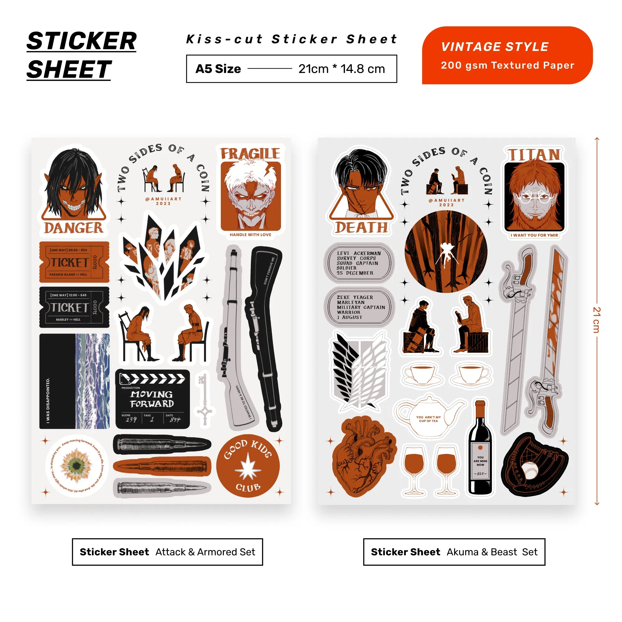 AoT Stickers
