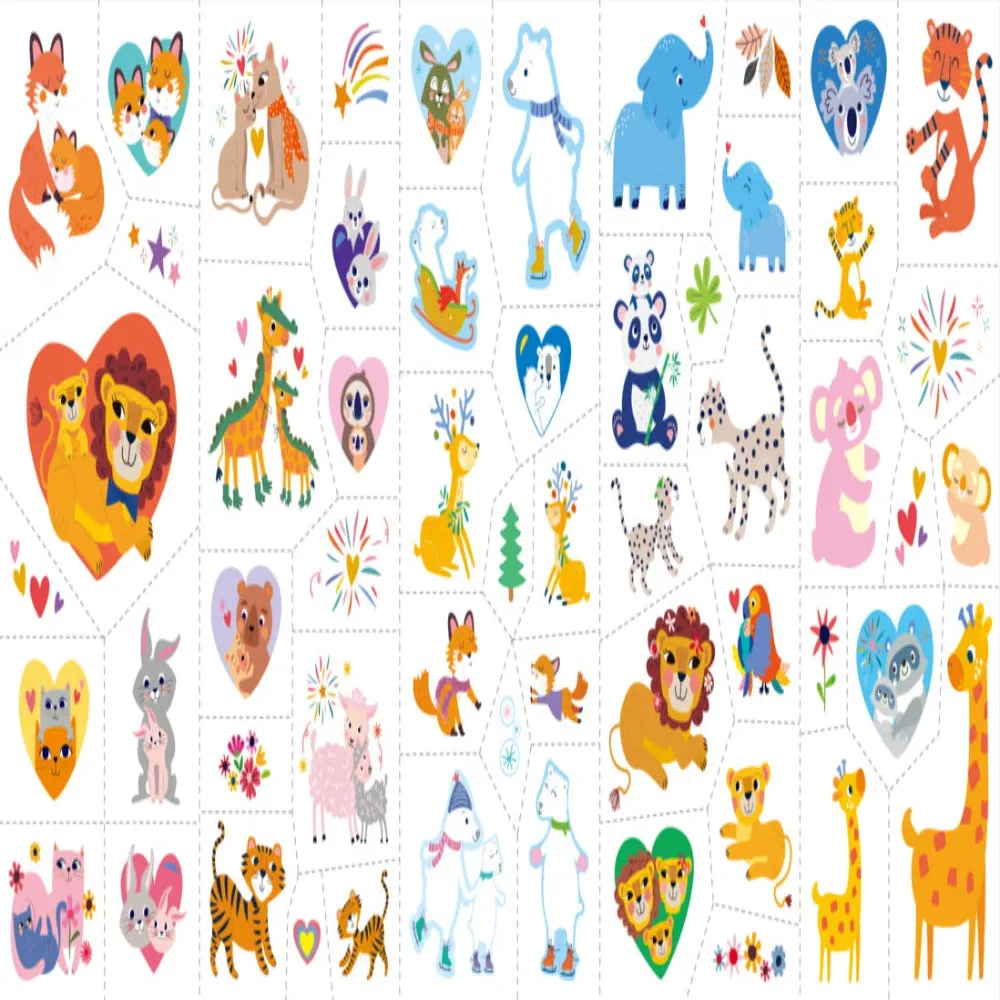 Avenir Face Stickers and Tattoos - Animal