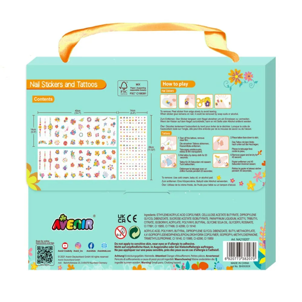 Avenir Nail Stickers & Tattoos