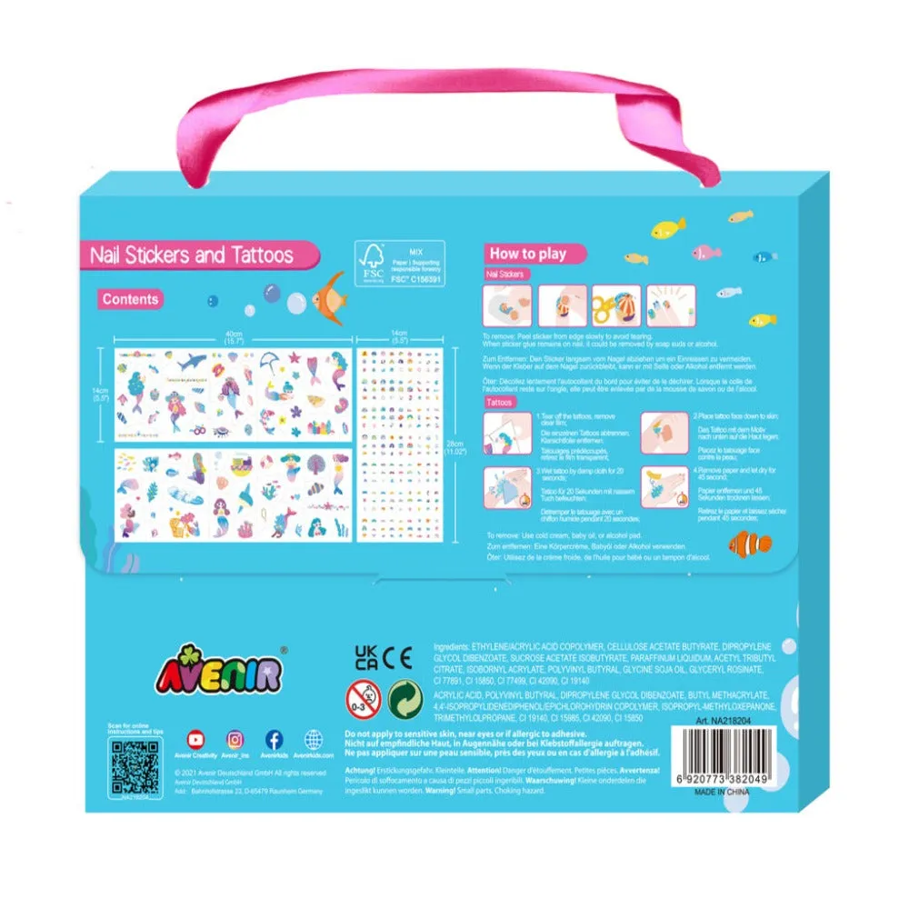 Avenir Nail Stickers & Tattoos