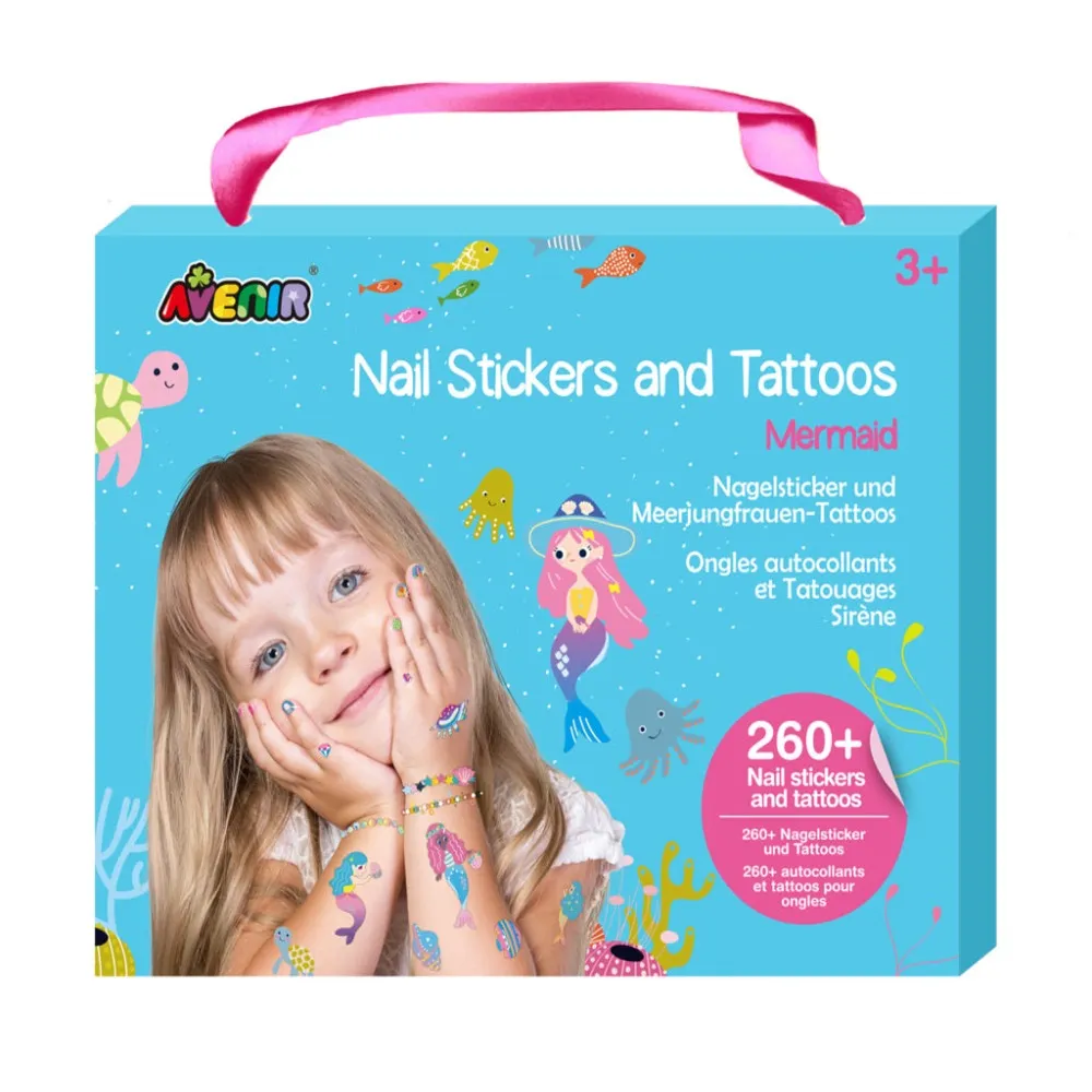 Avenir Nail Stickers & Tattoos