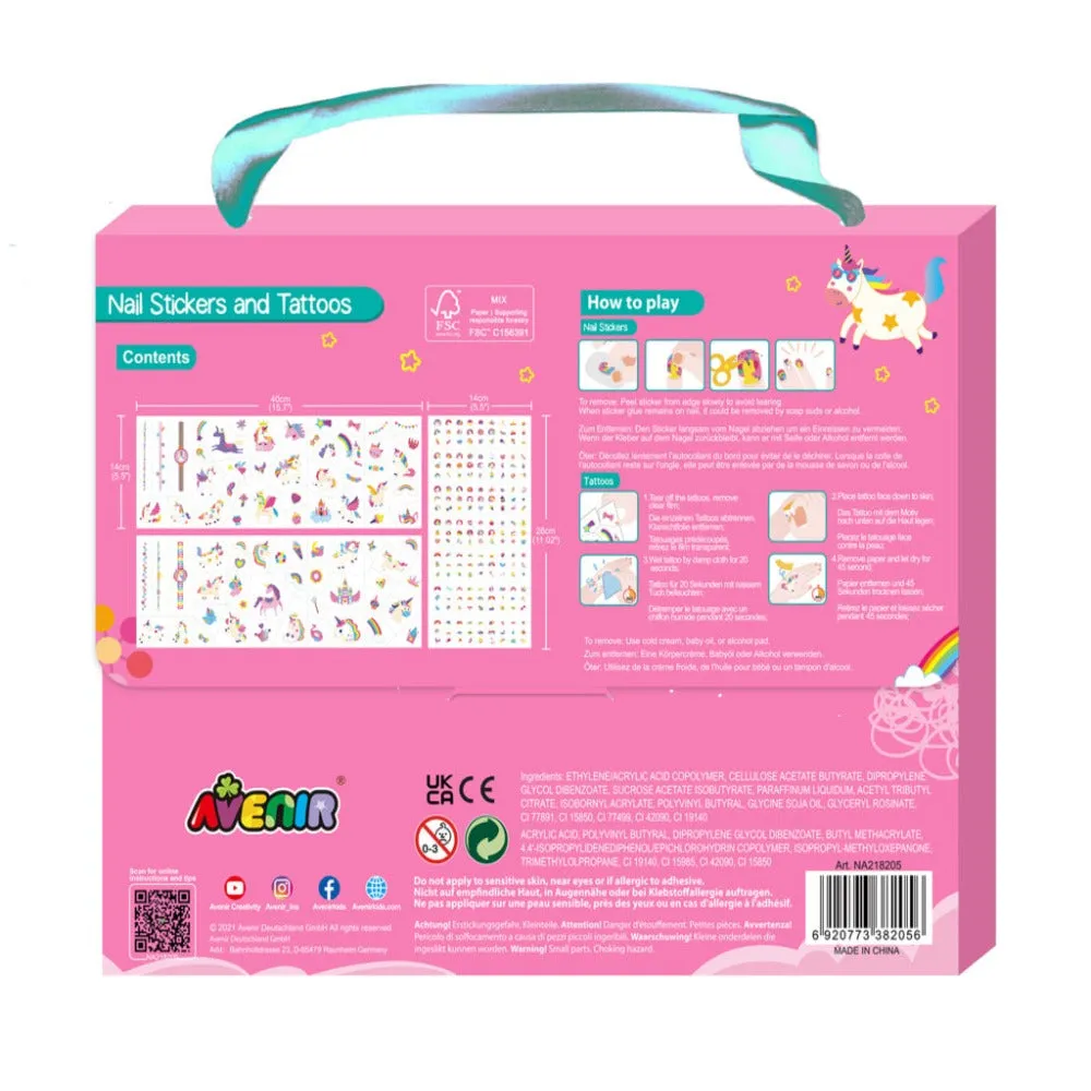 Avenir Nail Stickers & Tattoos