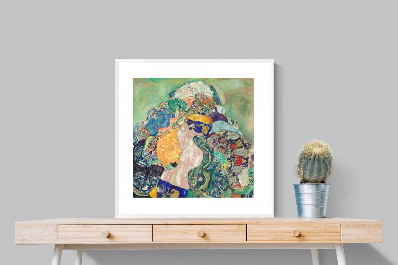 Baby (Cradle) by Gustav Klimt