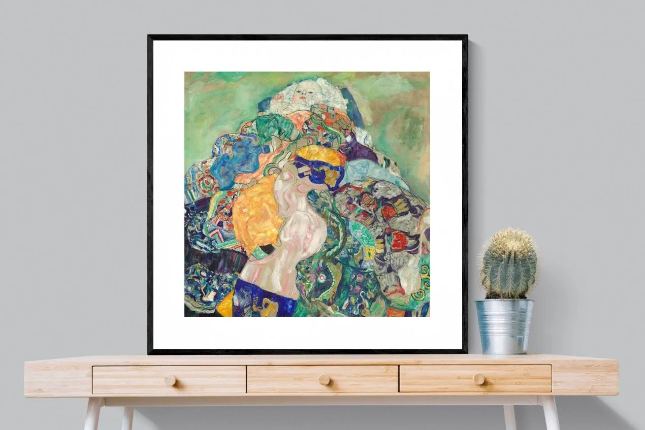 Baby (Cradle) by Gustav Klimt