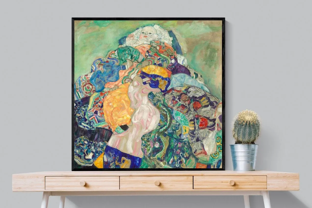 Baby (Cradle) by Gustav Klimt