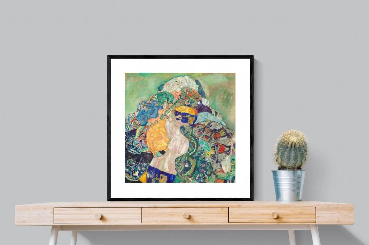 Baby (Cradle) by Gustav Klimt