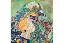 Baby (Cradle) by Gustav Klimt