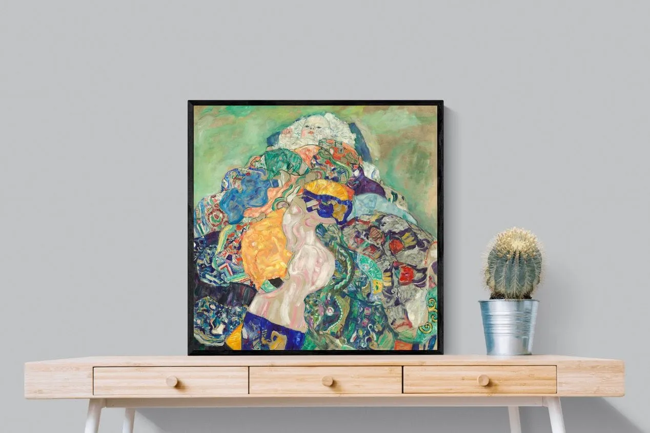 Baby (Cradle) by Gustav Klimt