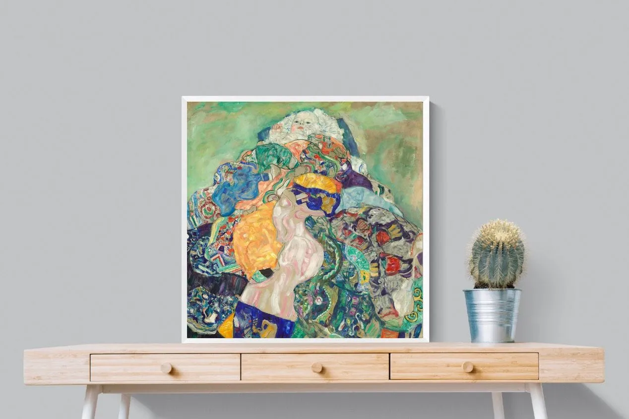 Baby (Cradle) by Gustav Klimt