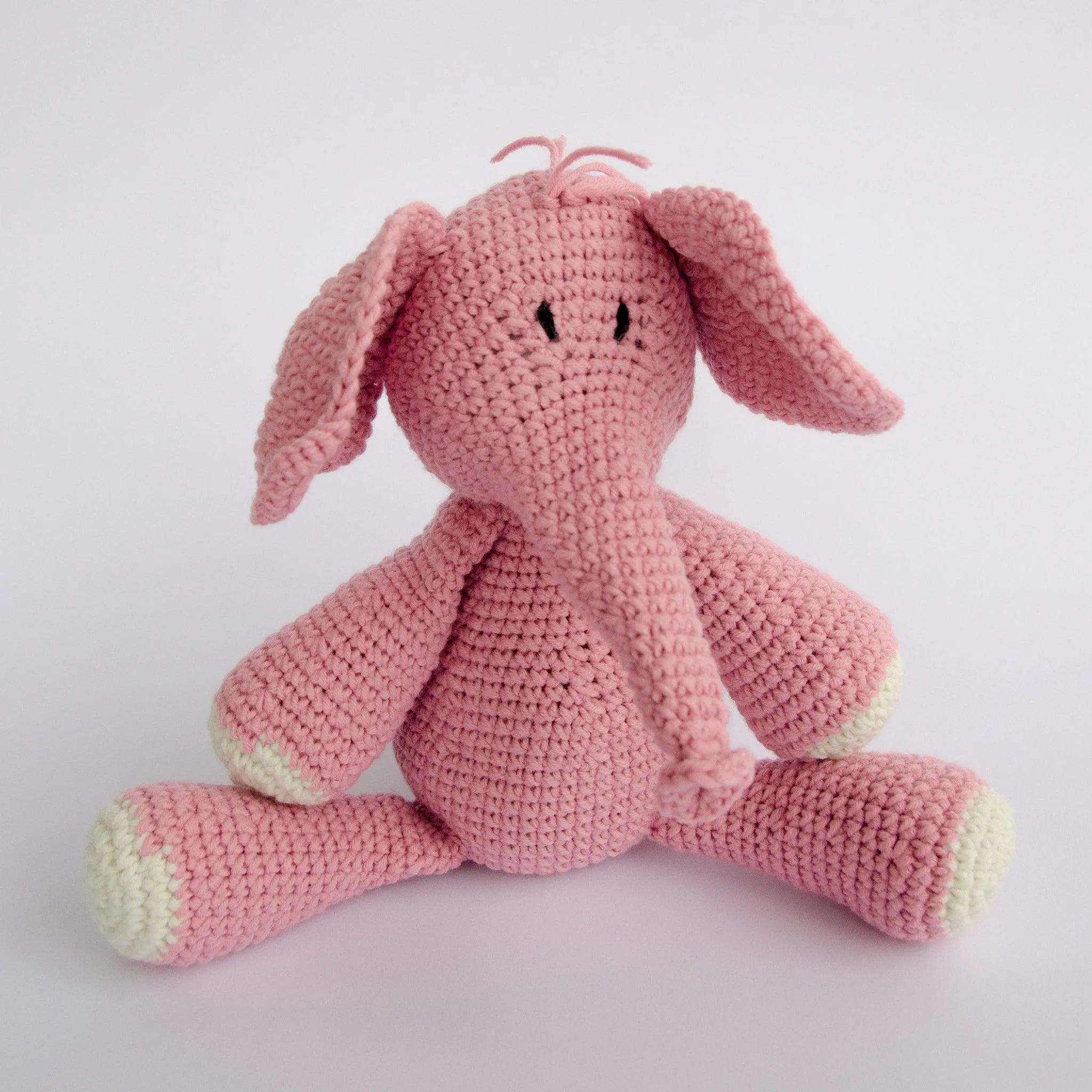Baby Stuffed Elephant Ndlovu Grey Toy