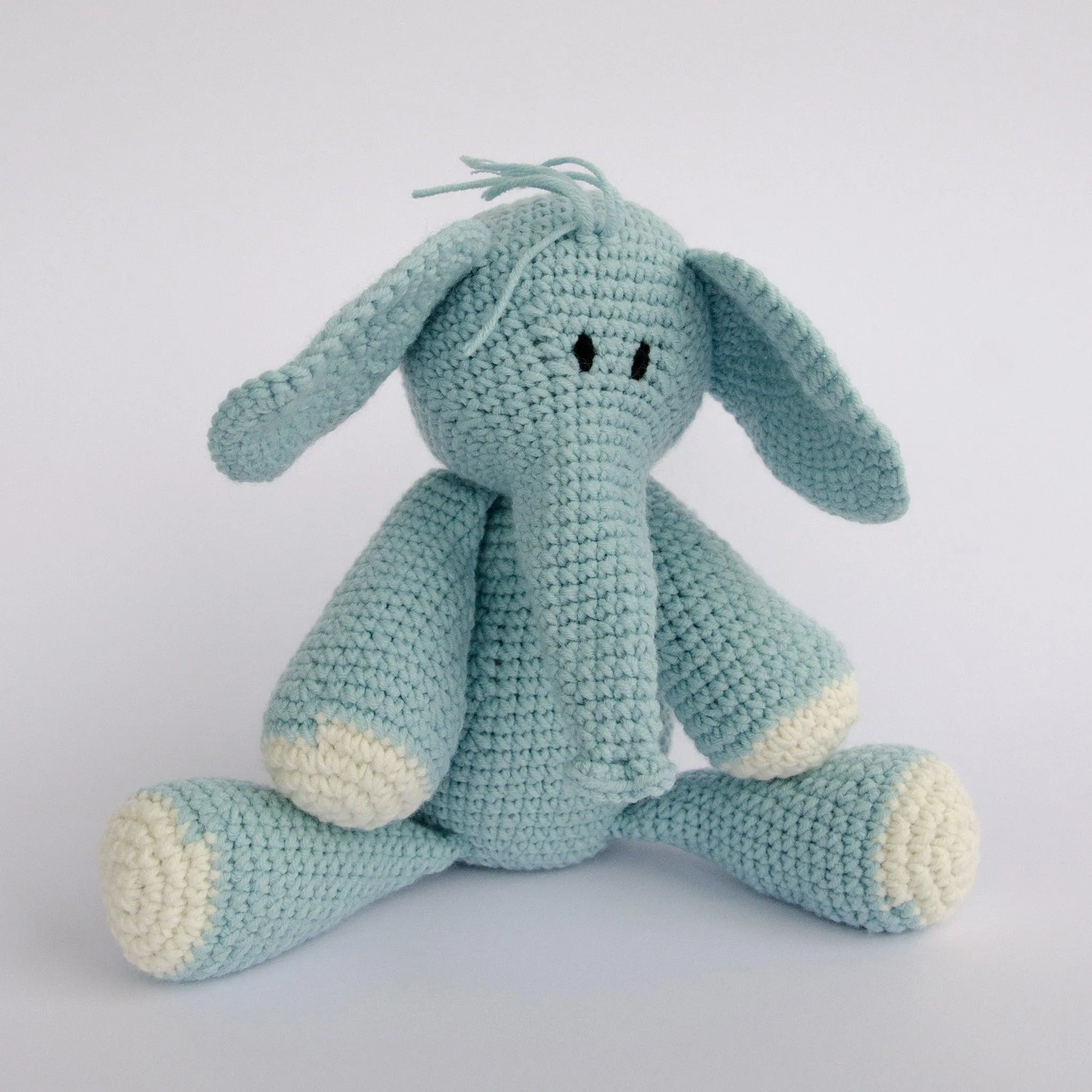 Baby Stuffed Elephant Ndlovu Grey Toy