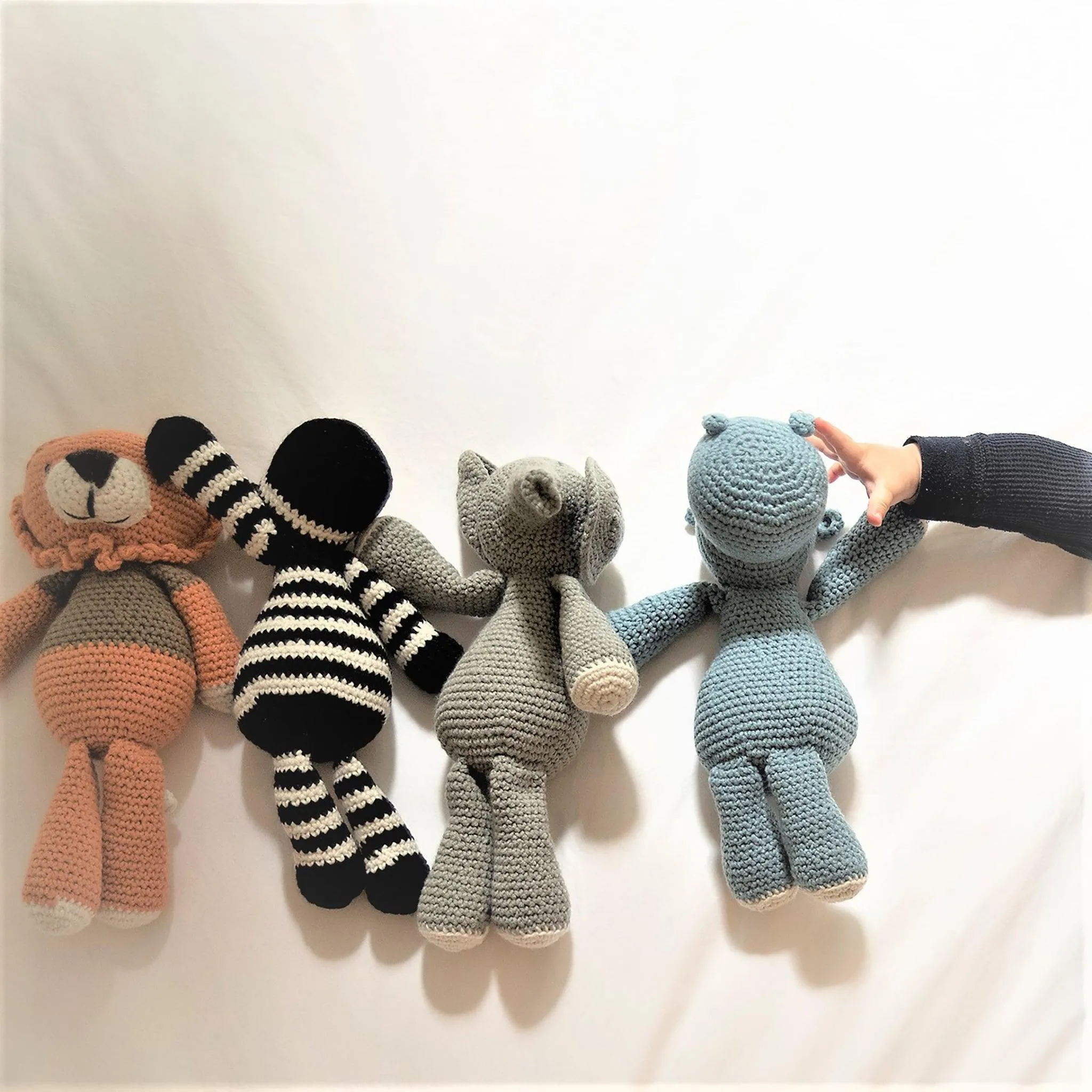 Baby Stuffed Elephant Ndlovu Grey Toy