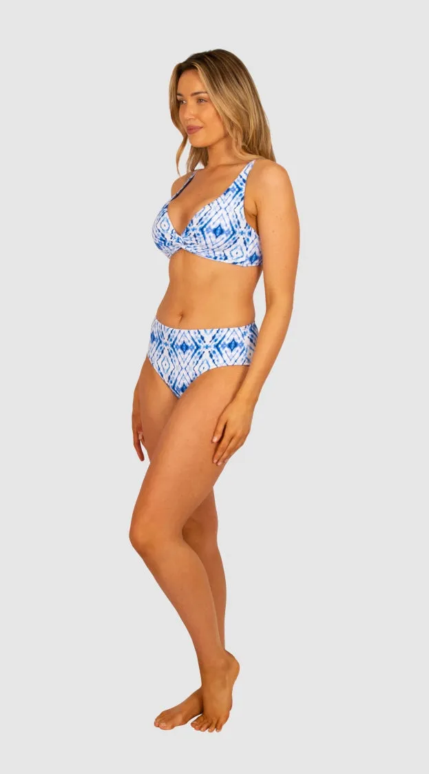 Baku Mid Pant Bikini Bottom - Moonlight