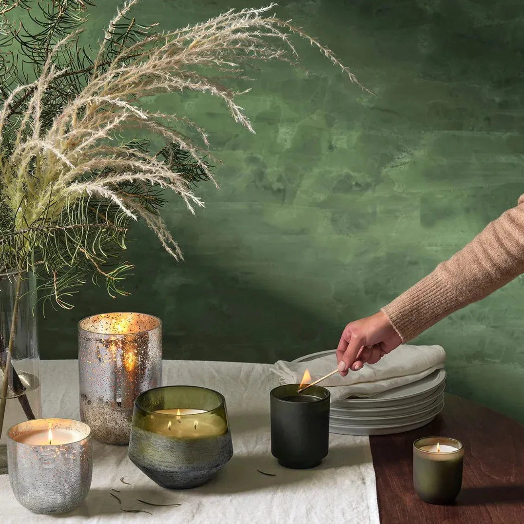 Balsam & Cedar Glass Candle