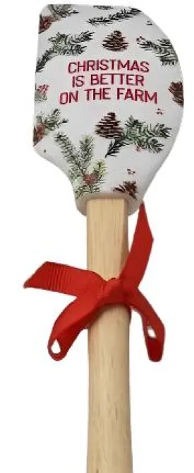 Better On The Farm-Christmas Spatula