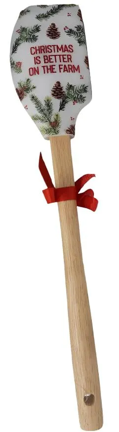 Better On The Farm-Christmas Spatula
