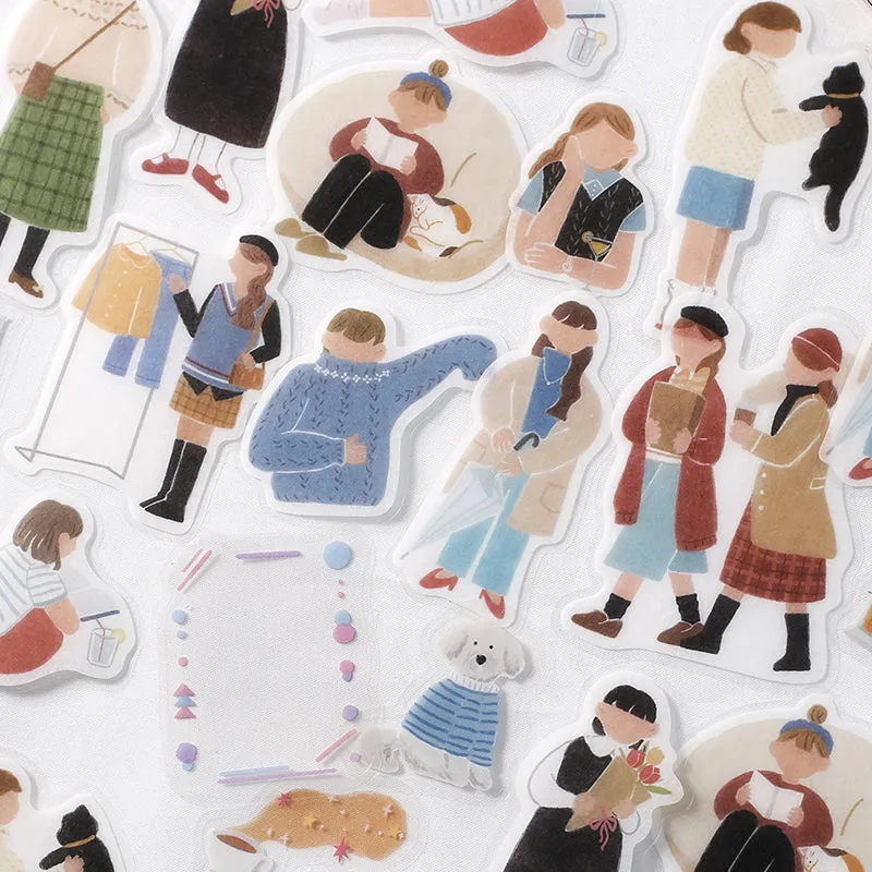 BGM Coordinating Sticker: Virgin Picture Book - Holiday Girl