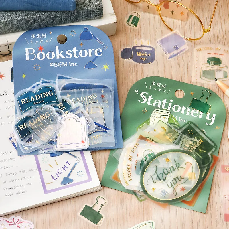 BGM Tracing Paper Seal: Holiday Shopping - Stationery