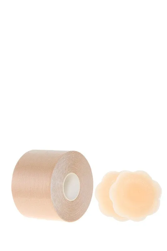 Boob tape, beige
