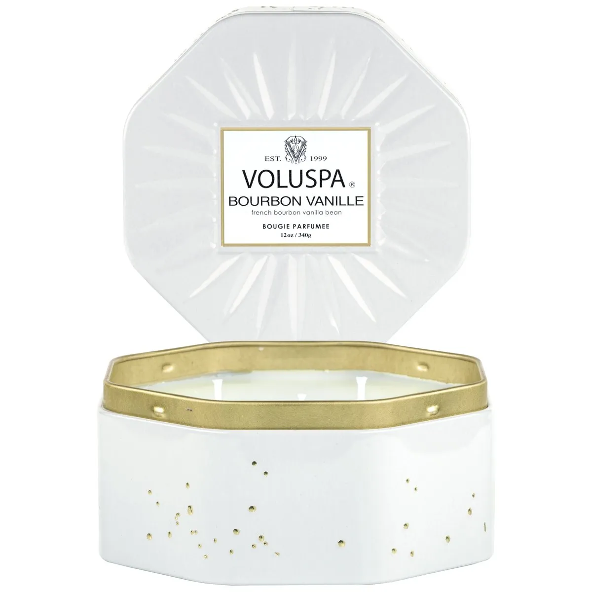 Bourbon Vanille 3 Wick Candle