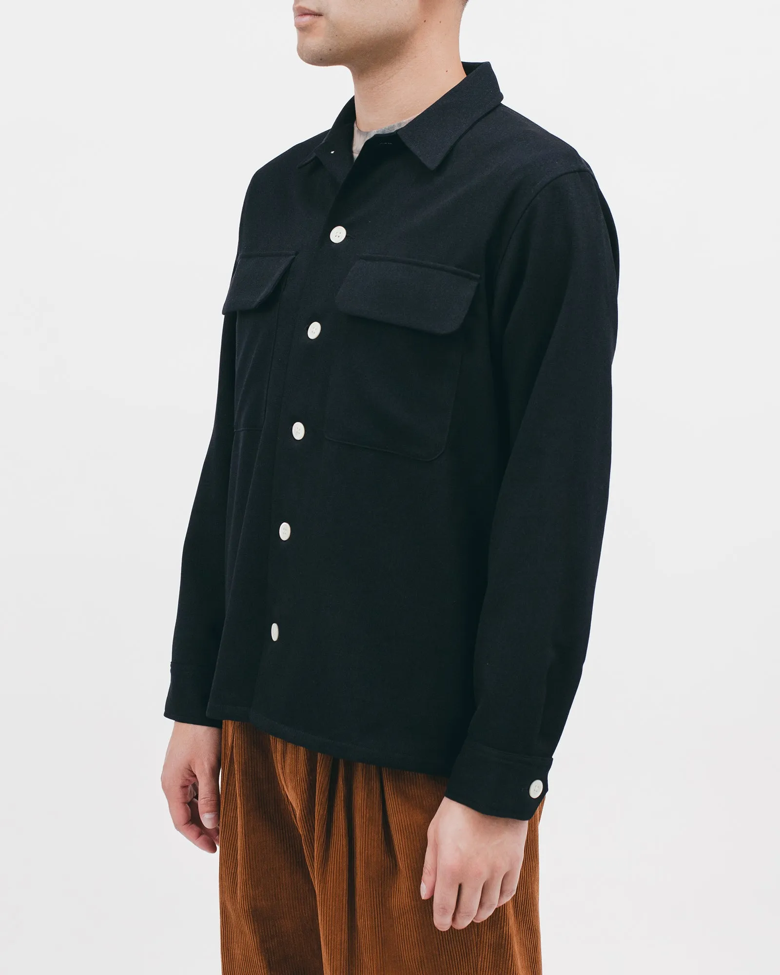 Boxy LS Shirt - Midnight