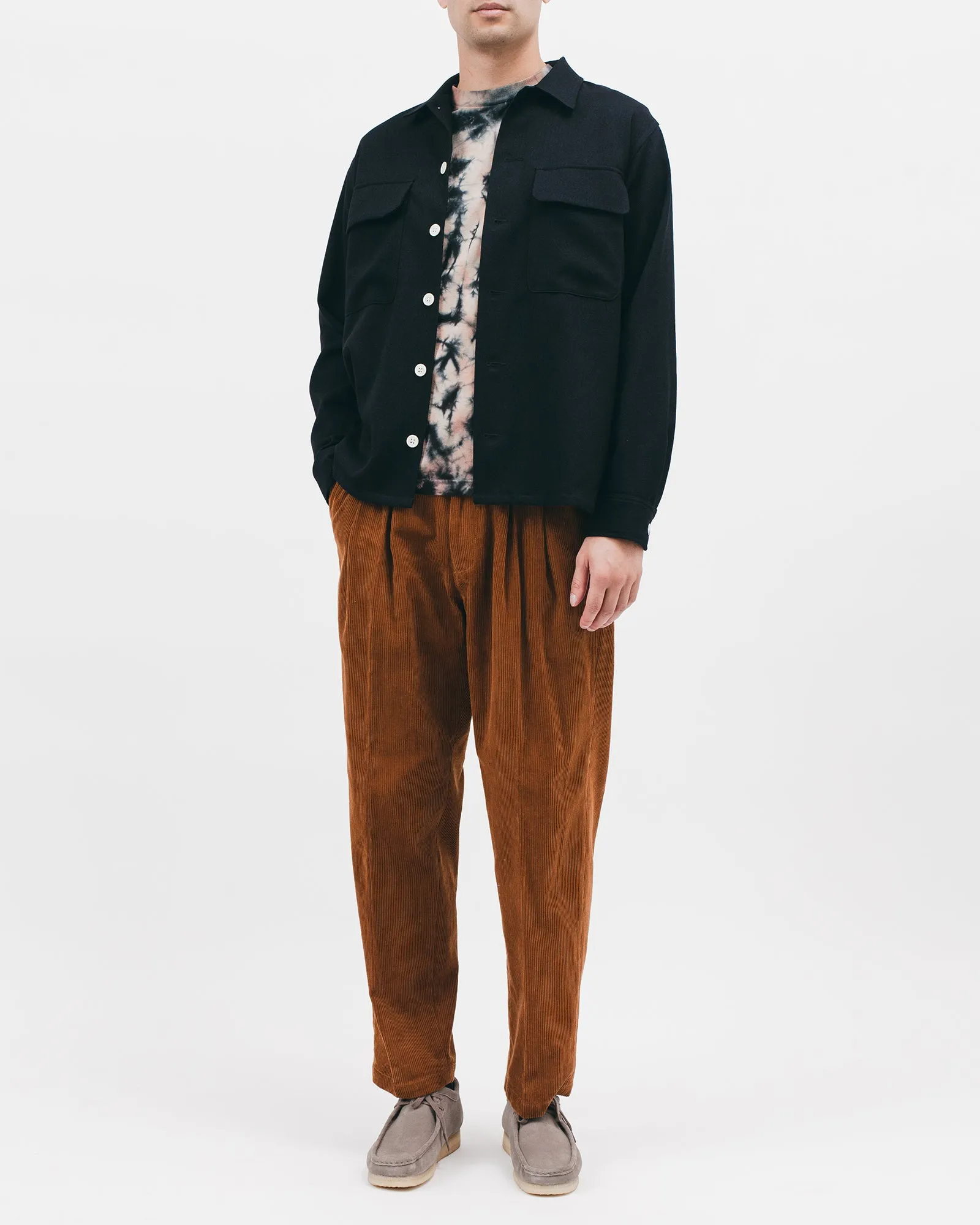 Boxy LS Shirt - Midnight