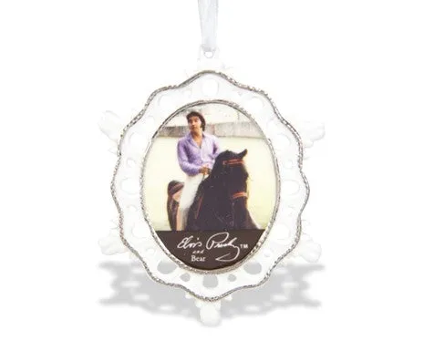 Breyer Elvis Collection Rising Sun and Bear Ornament Set