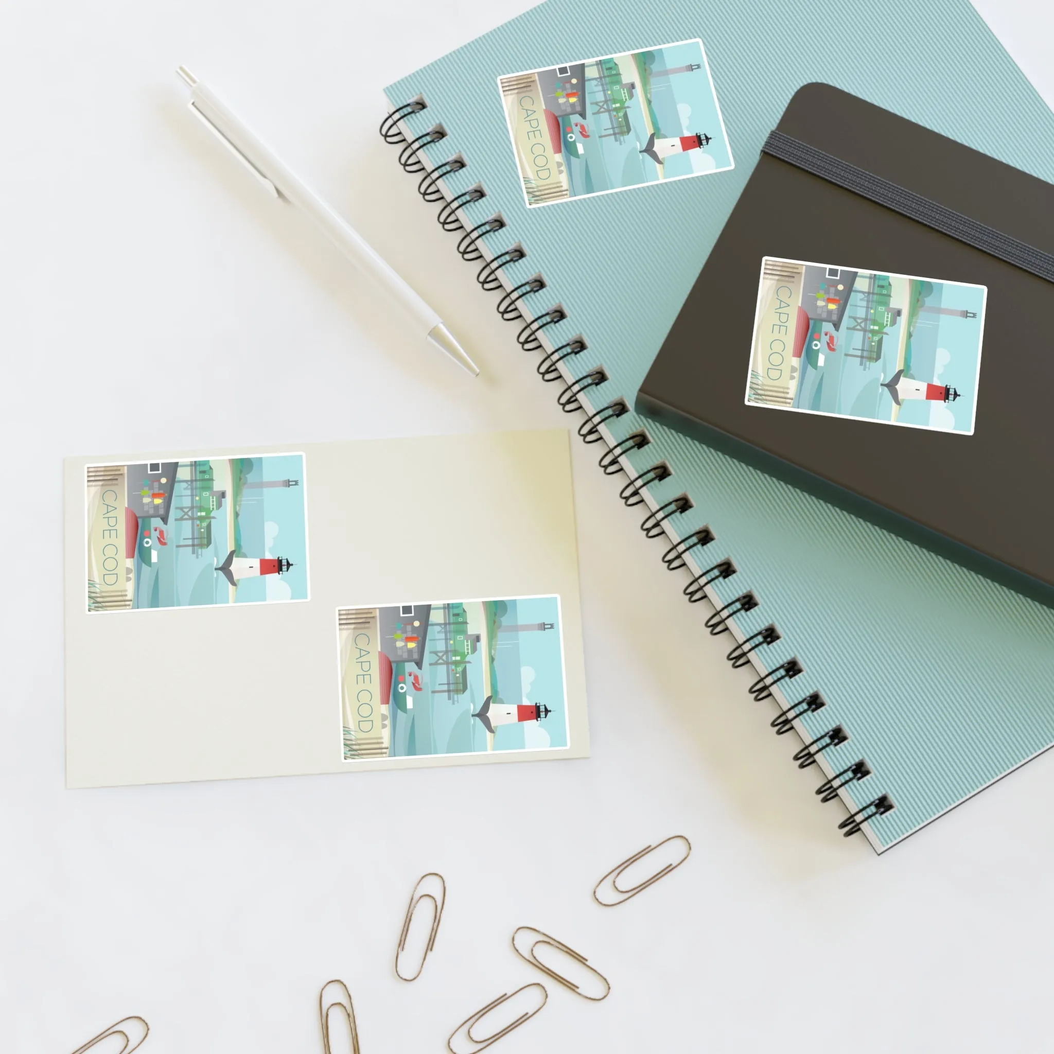 Cape Cod Sticker Sheet