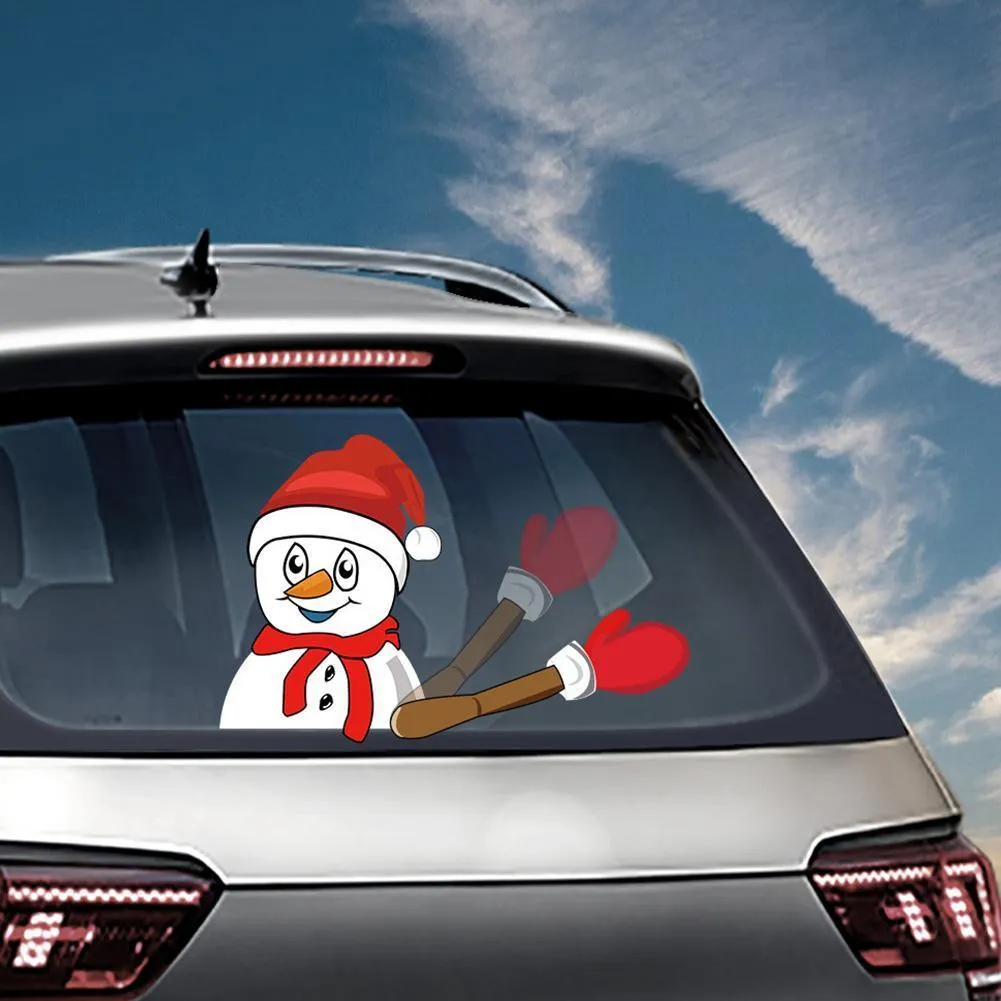 Car Wiper Christmas Decal Stickers