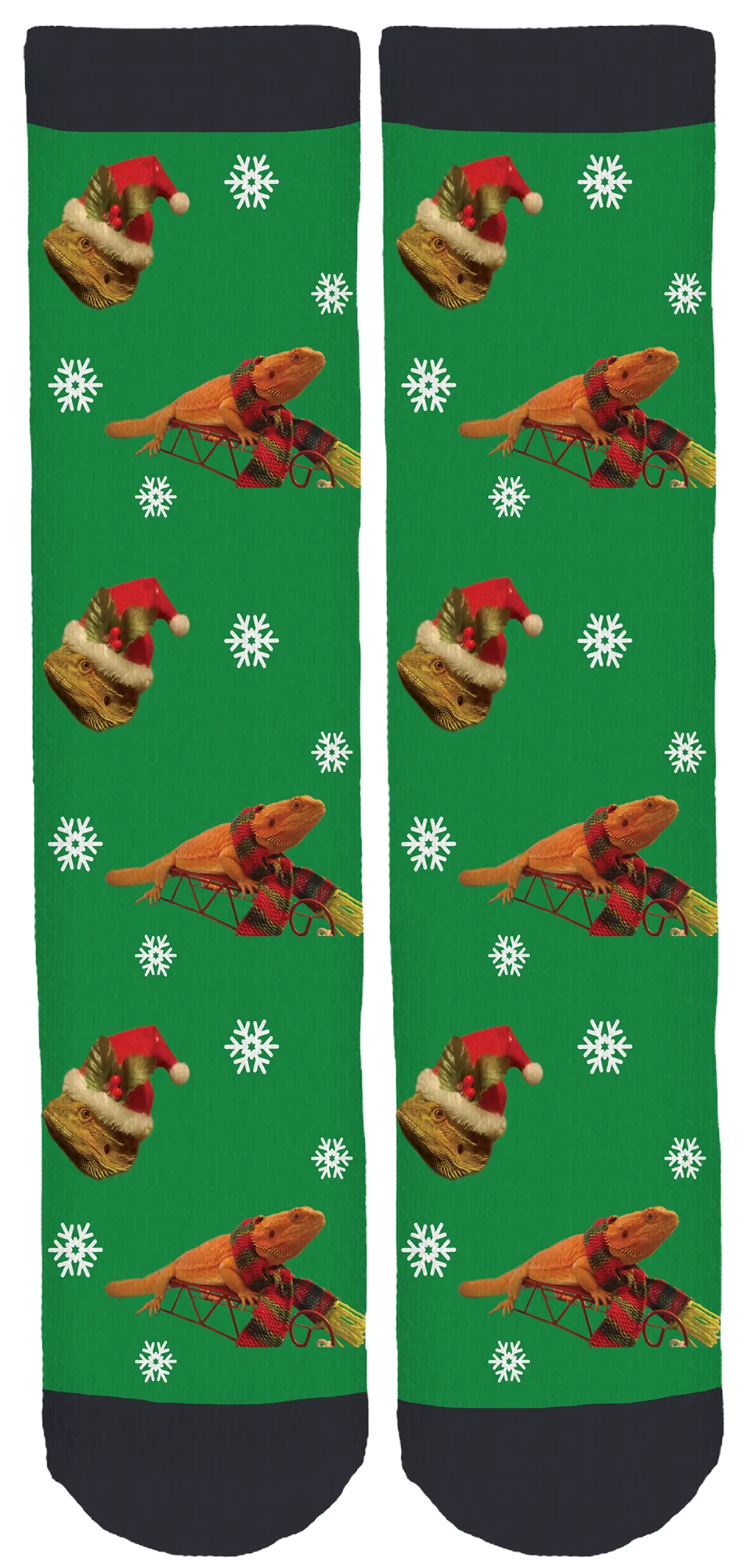 Charles the Dragon Holiday Socks