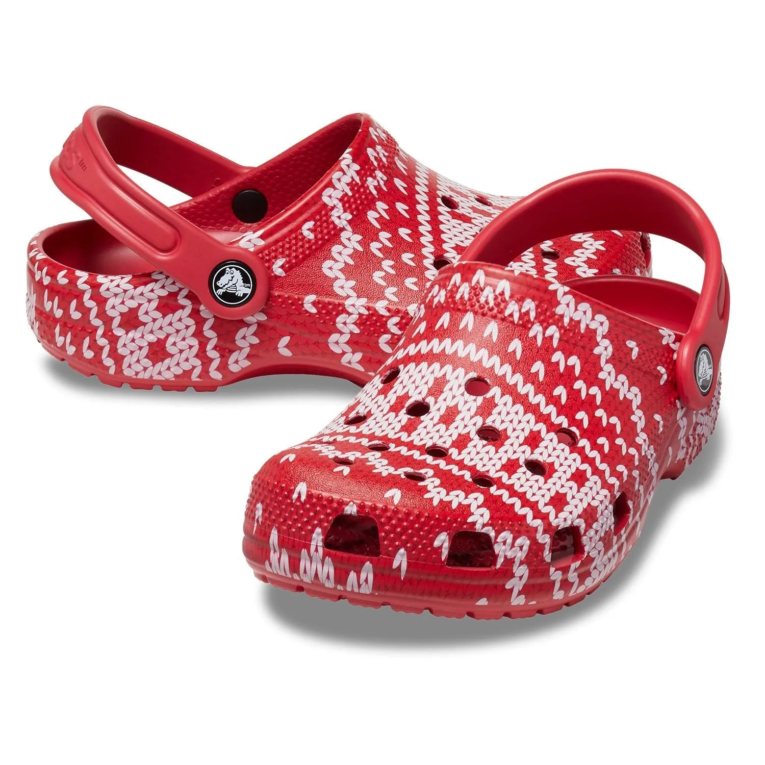 Classic Holiday Sweater Clog Kids (Age 5 )