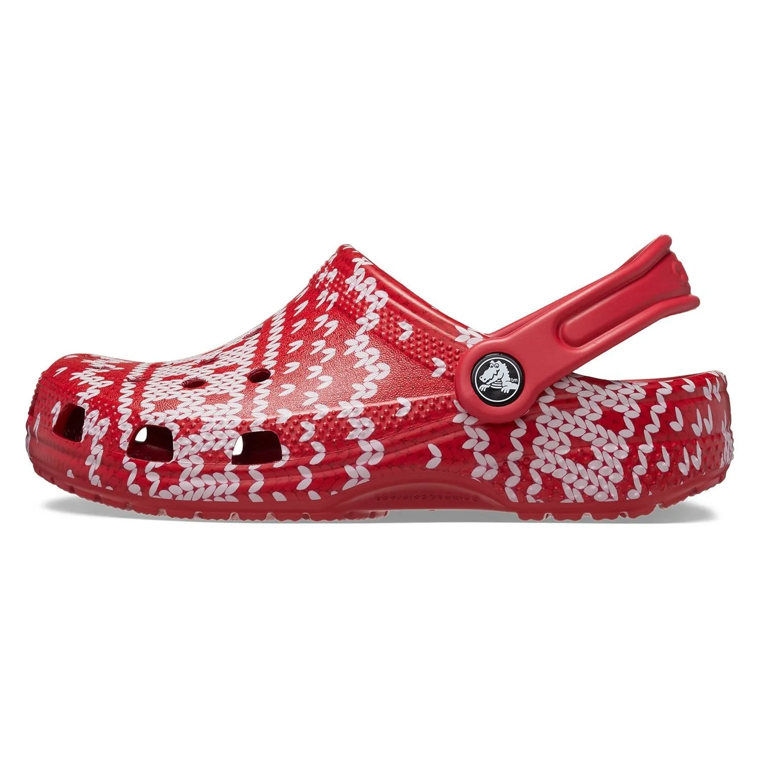 Classic Holiday Sweater Clog Kids (Age 5 )