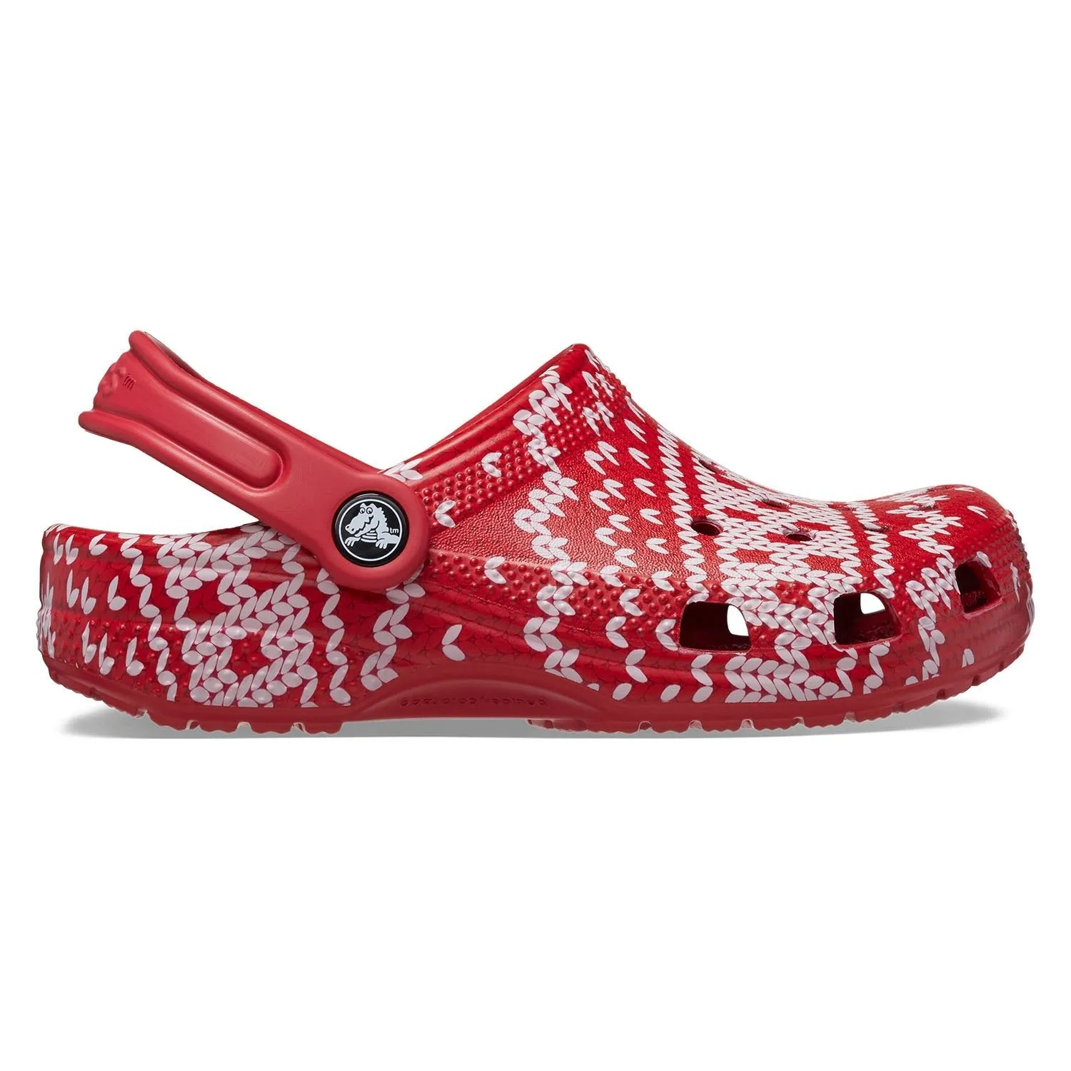 Classic Holiday Sweater Clog Kids (Age 5 )