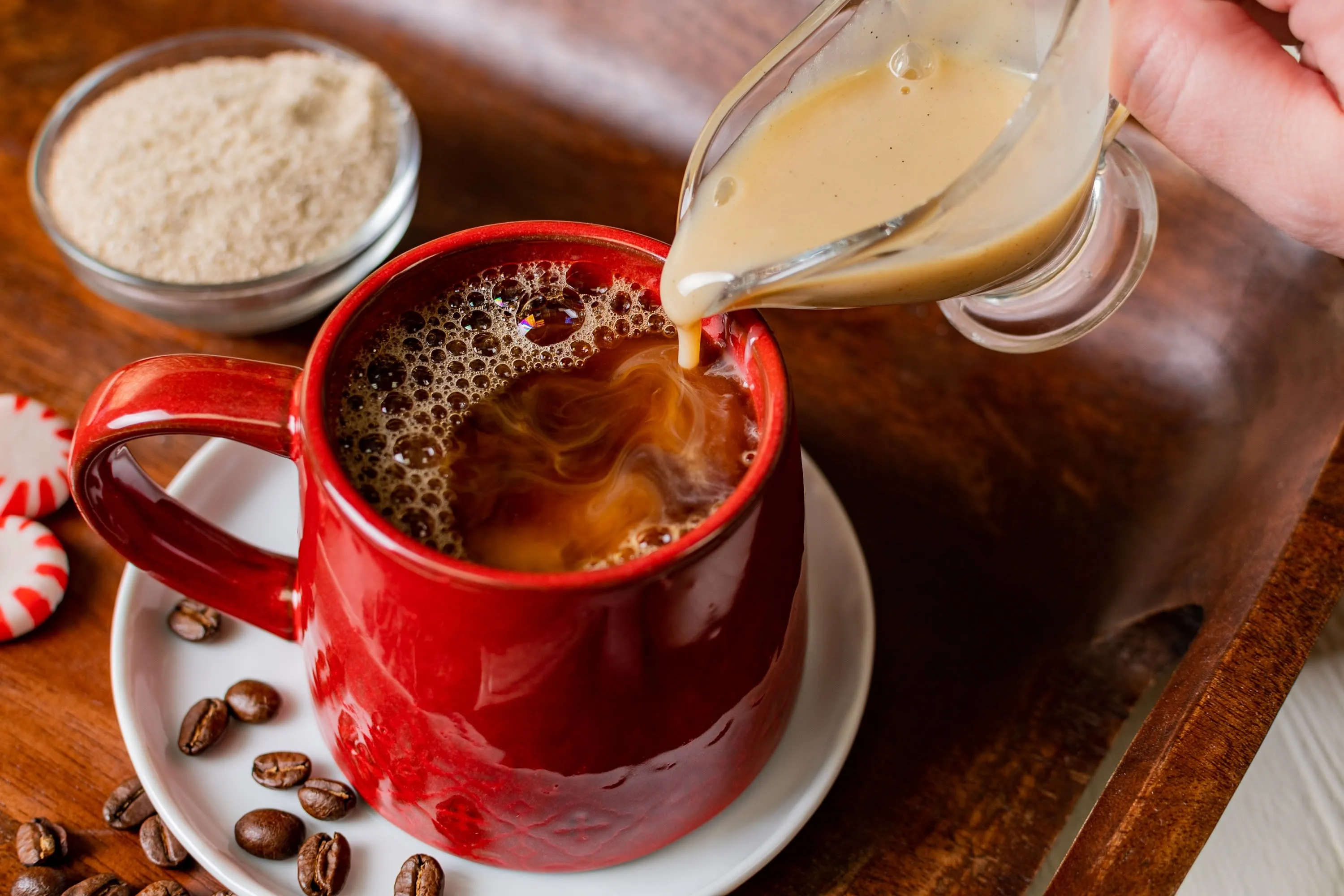 Coffee Shop Peppermint White Chocolate Mocha Sauce