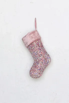 Colorblocked Stocking
