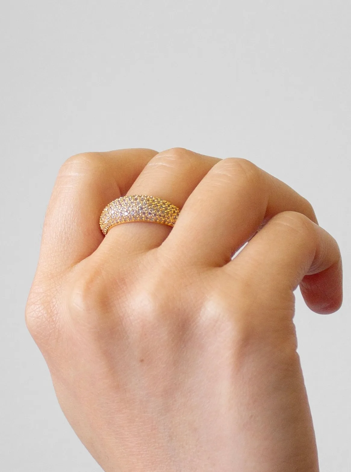 Constance Crystal Dome Ring