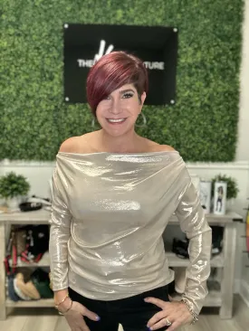Cowl Glam Top