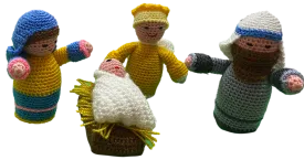 Crocheted Nativity Collection "Holy Family"