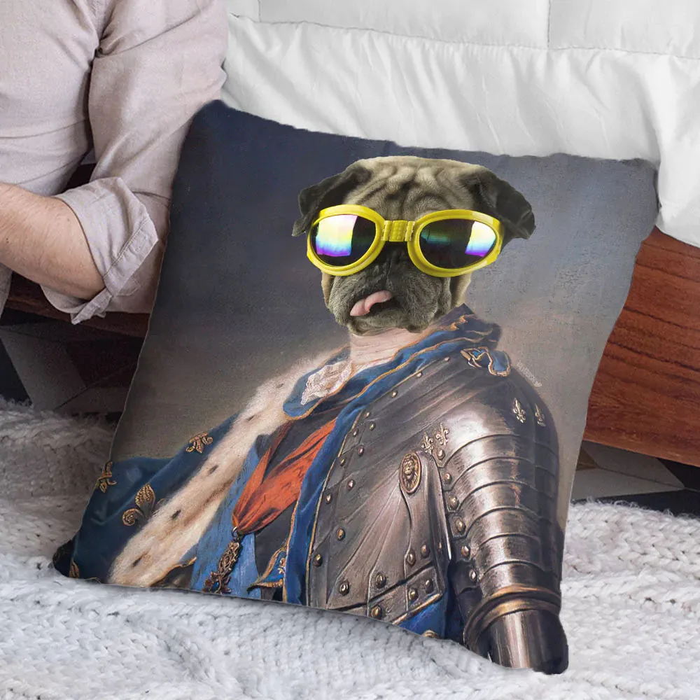 Custom Photo Face Pillow Funny Design Pet Home Gifts
