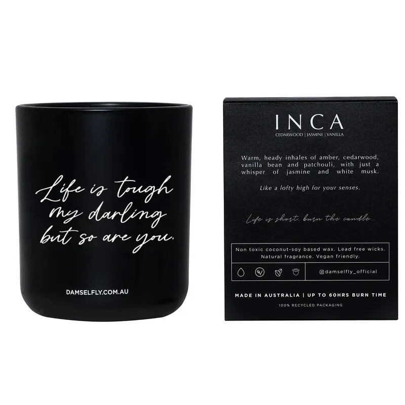 Damselfly - Life is Tough Candle