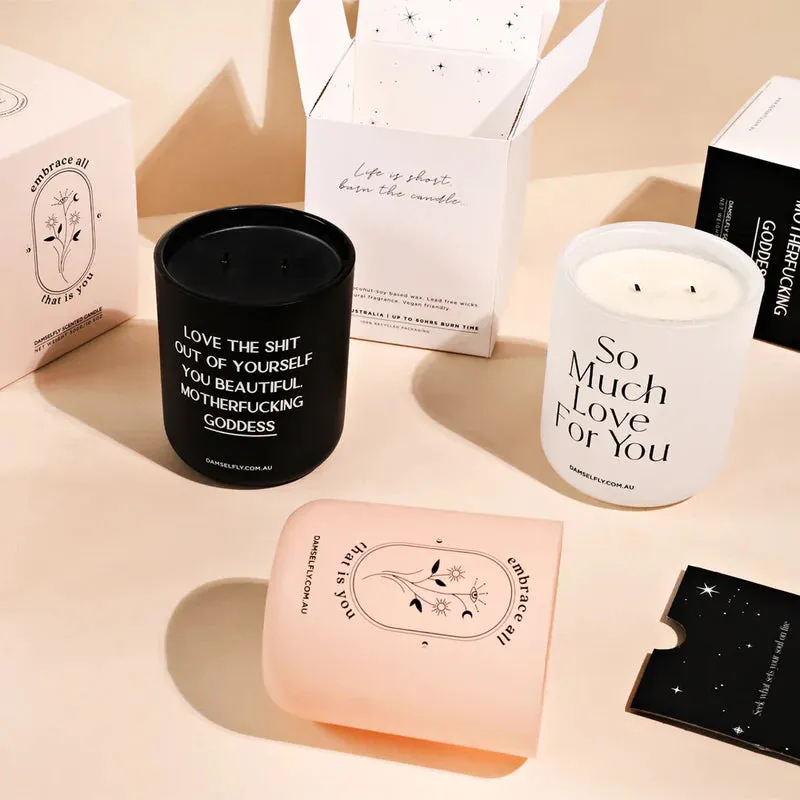 Damselfly - Life is Tough Candle