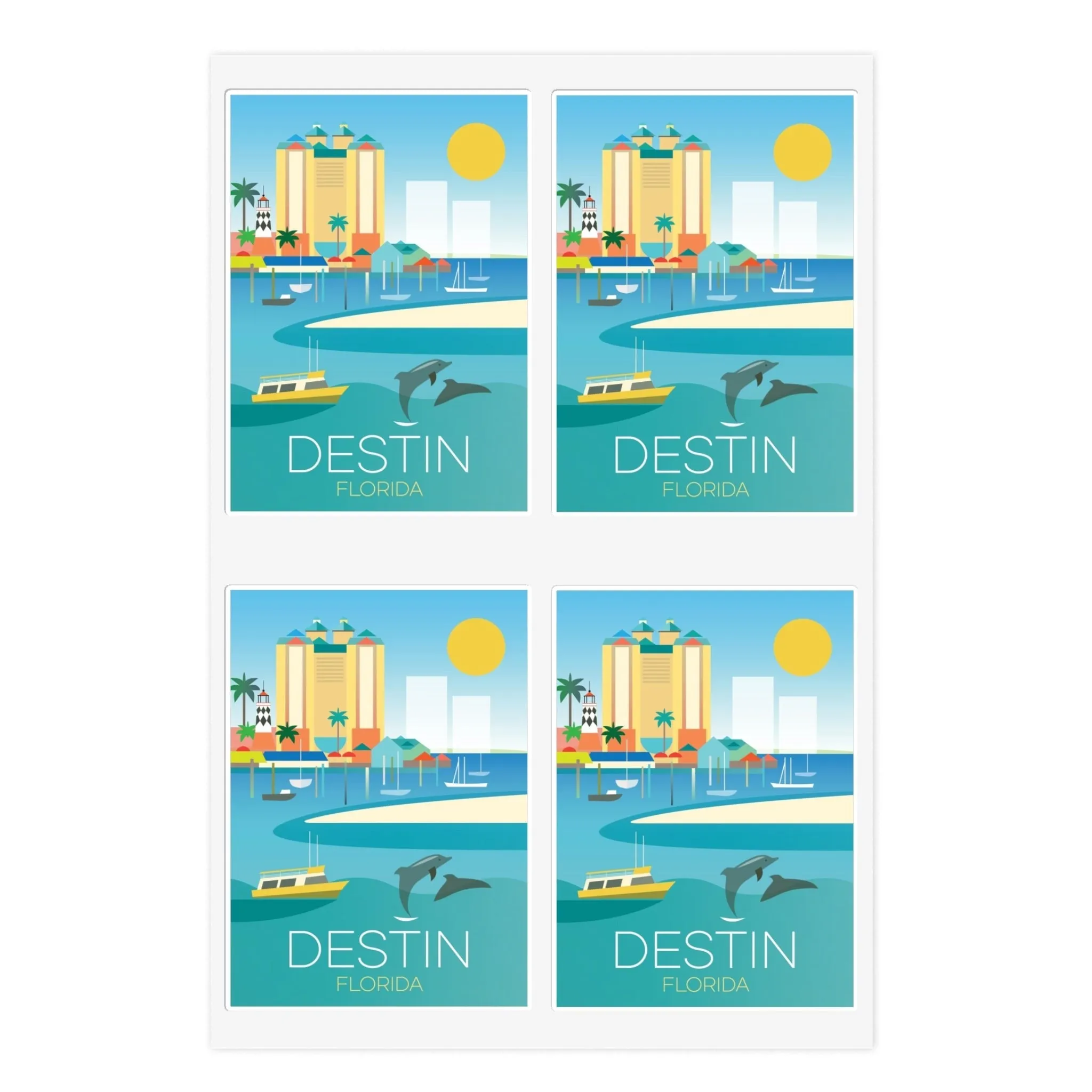 Destin Sticker Sheet