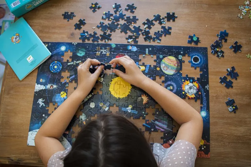 Djeco - Puzzle Observation 200pcs - Space